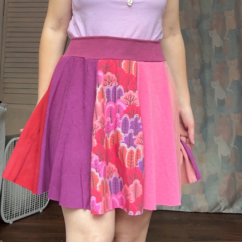 Colorful Patterned Skirt - Picture 13 of 14